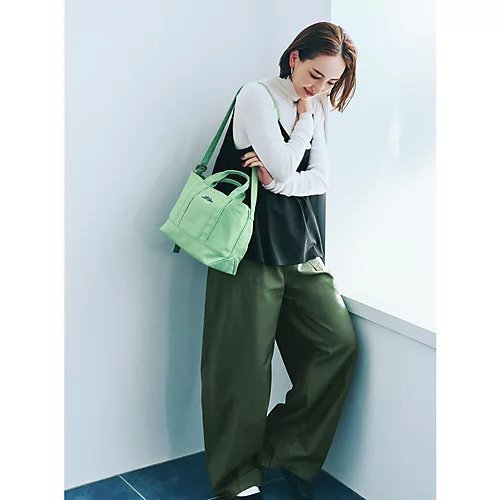 【トゥエルブクローゼット/12closet】の【石上美津江さんコラボ】【洗える】カーヴィパンツ 人気、トレンドファッション・服の通販 founy(ファニー) 　ファッション　Fashion　レディースファッション　Fashion for Women　パンツ　Pants & Trousers　コラボ　Collaboration, Collab　コンパクト　Compact, Small Size　サテン　Satin, Glossy Fabric　バランス　Balance, Style Balance　洗える　Machine Washable　other-3|ID: prp329100004446273 ipo3291000000034463995