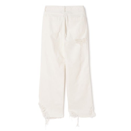 【カナコ サカイ/KANAKO SAKAI】のRIPPED JEANS 人気、トレンドファッション・服の通販 founy(ファニー) 　ファッション　Fashion　レディースファッション　Fashion for Women　2025年　2025　2025春夏・S/S　Spring/Summer 2025 SS25　ダメージ　Distressed, Destroyed　チェック　Check, Plaid, Tartan　デニム　Denim, Jeans Material　夏　Summer　春　Spring　S/S・春夏　SS, Spring/Summer, Warm Season　洗える　Machine Washable　other-2|ID: prp329100004446274 ipo3291000000033907024
