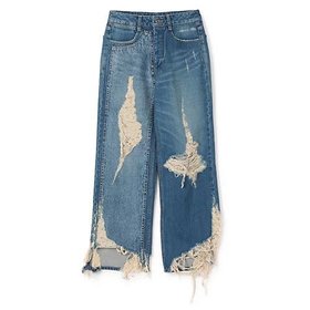 【カナコ サカイ/KANAKO SAKAI】のRIPPED JEANS 人気、トレンドファッション・服の通販 founy(ファニー) ファッション Fashion レディースファッション Fashion for Women 2025年 2025 2025春夏・S/S Spring/Summer 2025 SS25 ダメージ Distressed, Destroyed デニム Denim, Jeans Material ユーズド Used, Vintage-Look 洗える Machine Washable |ID:prp329100004446276