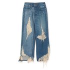 【カナコ サカイ/KANAKO SAKAI】のRIPPED JEANS 人気、トレンドファッション・服の通販 founy(ファニー) ファッション Fashion レディースファッション Fashion for Women 2025年 2025 2025春夏・S/S Spring/Summer 2025 SS25 ダメージ Distressed, Destroyed デニム Denim, Jeans Material ユーズド Used, Vintage-Look 洗える Machine Washable thumbnail INDIGO|ID: prp329100004446276 ipo3291000000034365859