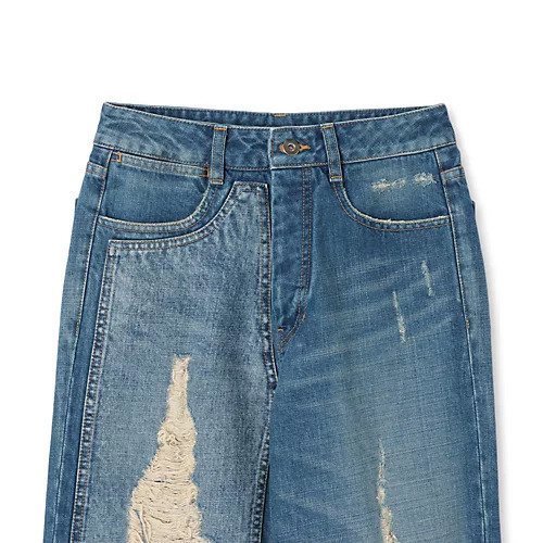 【カナコ サカイ/KANAKO SAKAI】のRIPPED JEANS 人気、トレンドファッション・服の通販 founy(ファニー) 　ファッション　Fashion　レディースファッション　Fashion for Women　2025年　2025　2025春夏・S/S　Spring/Summer 2025 SS25　ダメージ　Distressed, Destroyed　デニム　Denim, Jeans Material　ユーズド　Used, Vintage-Look　洗える　Machine Washable　other-3|ID: prp329100004446276 ipo3291000000034365863