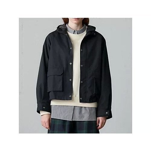 【ミディウミ/MidiUmi】のマウンテンパーカー インテリア・キッズ・メンズ・レディースファッション・服の通販 founy(ファニー) 　ファッション　Fashion　レディースファッション　Fashion for Women　トップス・カットソー　Cut & Sew Tops　レディースパーカー・カジュアルフーディー　Casual Hoodies & Sweatshirts　アウトドア　Outdoor Clothing　パーカー　Hoodie, Parka　ボックス　Boxy, Box Shape　ポケット　Pocket, Pocket Detail　ブラック|ID: prp329100004446292 ipo3291000000034028018