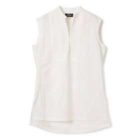 【シンメ/SINME】 ノースリーブロングシャツ人気、トレンドファッション・服の通販 founy(ファニー) ファッション Fashion レディースファッション Fashion for Women トップス・カットソー Cut & Sew Tops キャミソール&ノースリーブ Camisoles & Sleeveless Tops シャツ・ブラウス・オフィスカジュアル Elegant Blouses & Button-Ups ジャケット Jacket, Outerwear スキッパー Skipper, Open Collar スリット Slit, Slit Detail ノースリーブ Sleeveless, No-Sleeve ロング Long, Long-Length 洗える Machine Washable ビジネス 仕事 通勤 Business / Work / Commuting |ID:prp329100004449515