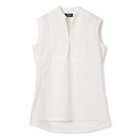 【シンメ/SINME】のノースリーブロングシャツ 人気、トレンドファッション・服の通販 founy(ファニー) ファッション Fashion レディースファッション Fashion for Women トップス・カットソー Cut & Sew Tops キャミソール&ノースリーブ Camisoles & Sleeveless Tops シャツ・ブラウス・オフィスカジュアル Elegant Blouses & Button-Ups ジャケット Jacket, Outerwear スキッパー Skipper, Open Collar スリット Slit, Slit Detail ノースリーブ Sleeveless, No-Sleeve ロング Long, Long-Length 洗える Machine Washable ビジネス 仕事 通勤 Business / Work / Commuting thumbnail ホワイト|ID: prp329100004449515 ipo3291000000032976429