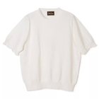 【ペールジュート/Pale Jute】のdots knit half sleeve PO WHITE×WHITE|ID: prp329100004449520 ipo3291000000035915732