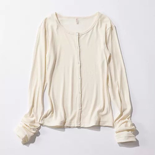 【ババコ/BABACO】のTwisted Cotton Cardigan 人気、トレンドファッション・服の通販 founy(ファニー) 　ファッション　Fashion　レディースファッション　Fashion for Women　トップス・カットソー　Cut & Sew Tops　カーディガン・羽織り　Layered Style Cardigans　カーディガン　Cardigan, Knitwear　シンプル　Simple, Minimal　フィット　Fit, Slim Fit　ロング　Long, Long-Length　夏　Summer　洗える　Machine Washable　other-2|ID: prp329100004449522 ipo3291000000032000396