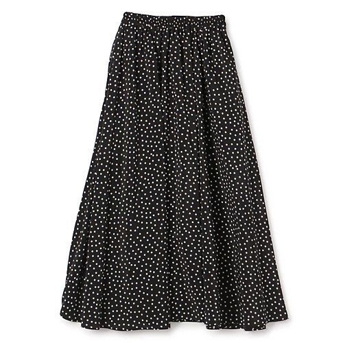 【ペールジュート/Pale Jute】のpolka dot flared skirt「Carnival」 インテリア・キッズ・メンズ・レディースファッション・服の通販 founy(ファニー) https://founy.com/ ファッション Fashion レディースファッション WOMEN スカート Skirt ドット Dot フレア Flare リラックス Relax 洗える Washable |ID: prp329100004449526 ipo3291000000031116750