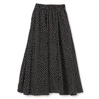 【ペールジュート/Pale Jute】のpolka dot flared skirt「Carnival」 人気、トレンドファッション・服の通販 founy(ファニー) ファッション Fashion レディースファッション WOMEN スカート Skirt ドット Dot フレア Flare リラックス Relax 洗える Washable |ID:prp329100004449526