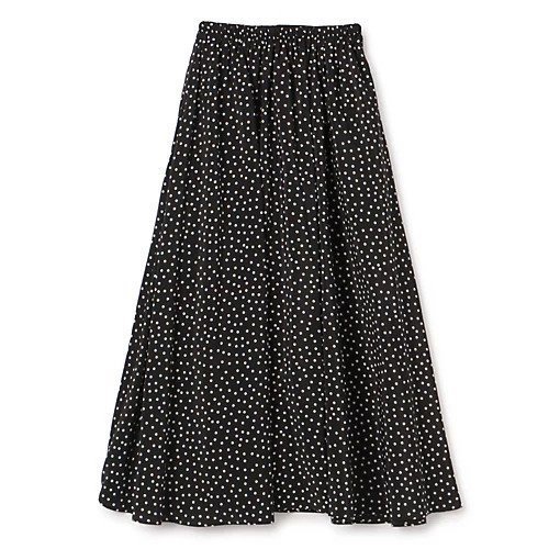 【ペールジュート/Pale Jute】のpolka dot flared skirt「Carnival」 インテリア・キッズ・メンズ・レディースファッション・服の通販 founy(ファニー) https://founy.com/ ファッション Fashion レディースファッション Fashion for Women スカート Skirts ドット Polka Dot, Dot Pattern フレア Flare, Flared リラックス Relax, Relaxed Fit 洗える Machine Washable |ID: prp329100004449526 ipo3291000000034535511
