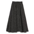【ペールジュート/Pale Jute】のpolka dot flared skirt「Carnival」 black&#215;white|ID: prp329100004449526 ipo3291000000034535513