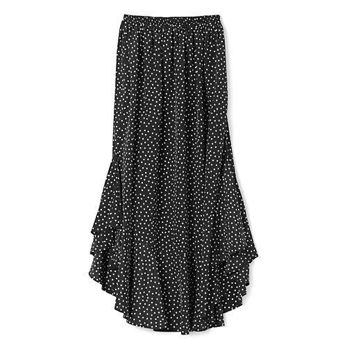 【ペールジュート/Pale Jute】のpolka dot skirt「Circus Night」 インテリア・キッズ・メンズ・レディースファッション・服の通販 founy(ファニー) https://founy.com/ ファッション Fashion レディースファッション WOMEN スカート Skirt サンダル Sandals スニーカー Sneakers フレア Flare ラウンド Round 夏 Summer 春 Spring S/S・春夏 Ss・Spring/Summer 洗える Washable A/W・秋冬 Aw・Autumn/Winter・Fw・Fall-Winter |ID: prp329100004449527 ipo3291000000031116752