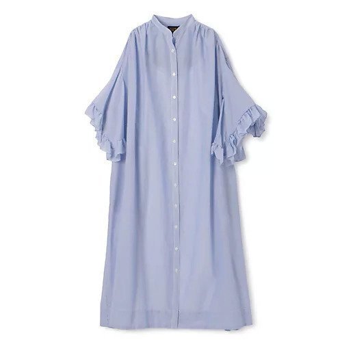 【ペールジュート/Pale Jute】のPetal frill one-piece インテリア・キッズ・メンズ・レディースファッション・服の通販 founy(ファニー) https://founy.com/ ファッション Fashion レディースファッション WOMEN おすすめ Recommend インナー Inner キャミソール Camisole スタンド Stand ストライプ Stripe タンク Tank デニム Denim ドレス Dress フリル Frills リラックス Relax ロング Long 夏 Summer 洗える Washable |ID: prp329100004449530 ipo3291000000031116771