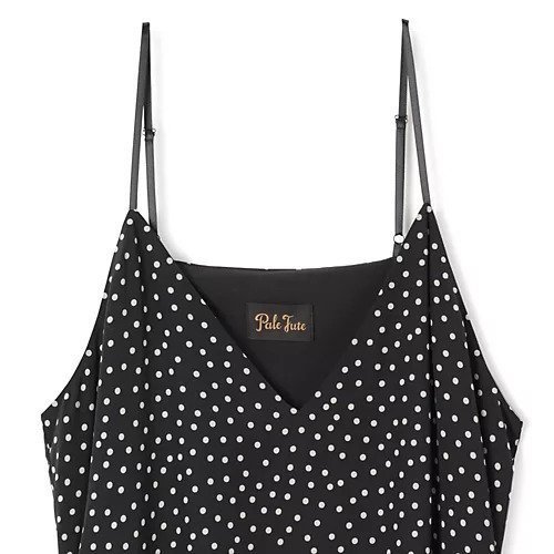 【ペールジュート/Pale Jute】のpolka dot slip one-piece 人気、トレンドファッション・服の通販 founy(ファニー) 　ファッション　Fashion　レディースファッション　WOMEN　キャミワンピース　Cami Dress　ジャケット　Jacket　ドット　Dot　フリル　Frills　ラップ　Wrap　洗える　Washable　other-3|ID: prp329100004449531 ipo3291000000031254552