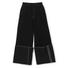 【リヴィントーン/LIVINGTONE】のDOLK - Turn up long 人気、トレンドファッション・服の通販 founy(ファニー) ファッション Fashion レディースファッション Fashion for Women デニム Denim, Jeans Material ポケット Pocket, Pocket Detail ワイド Wide, Wide Fit thumbnail BLACK|ID: prp329100004449537 ipo3291000000032620248
