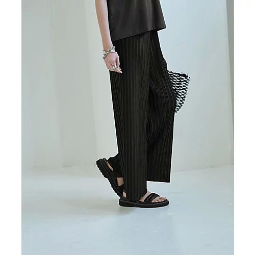【スタイルデリ/STYLE DELI】のプリーツカットソーワイドパンツ 人気、トレンドファッション・服の通販 founy(ファニー) 　ファッション　Fashion　レディースファッション　Fashion for Women　パンツ　Pants & Trousers　くるぶし　Ankle-Length　カットソー　Cut and Sewn Top　カーディガン　Cardigan, Knitwear　ジャケット　Jacket, Outerwear　スウェット / スエット　Sweatshirt, Sweatwear　ストレート　Straight, Straight Cut　スニーカー　Sneakers, Trainers　スリット　Slit, Slit Detail　フォルム　Silhouette, Form　ブルゾン　Blouson, Bomber Jacket　プリーツ　Pleats, Pleated　ワイド　Wide, Wide Fit　A/W・秋冬　Autumn/Winter　夏　Summer　エレガント 上品　Elegant　ビジネス 仕事 通勤　Business / Work / Commuting　other-3|ID: prp329100004450824 ipo3291000000031254472