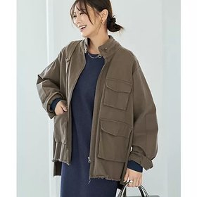 【スタイルデリ/STYLE DELI】の洗い加工ミリタリージャケット 人気、トレンドファッション・服の通販 founy(ファニー) ファッション Fashion レディースファッション Fashion for Women アウター Coat / Outerwear Collection レディースジャケット・軽アウター Jackets サテン Satin, Glossy Fabric サロペット Overalls, Salopette シルバー Silver, Metallic Silver ジャケット Jacket, Outerwear スタンド Stand Collar, Upright Stand スリット Slit, Slit Detail デニム Denim, Jeans Material フェミニン Feminine, Girly フォルム Silhouette, Form フラップ Flap, Flap Pocket フリンジ Fringe, Tassel フロント Front, Front Design ポケット Pocket, Pocket Detail ミリタリー Military, Army Style レース Lace, Lace Fabric 夏 Summer |ID:prp329100004450825