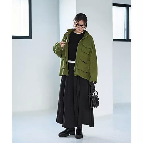 【スタイルデリ/STYLE DELI】の洗い加工ミリタリージャケット 人気、トレンドファッション・服の通販 founy(ファニー) 　ファッション　Fashion　レディースファッション　Fashion for Women　アウター　Coat / Outerwear Collection　レディースジャケット・軽アウター　Jackets　サテン　Satin, Glossy Fabric　サロペット　Overalls, Salopette　シルバー　Silver, Metallic Silver　ジャケット　Jacket, Outerwear　スタンド　Stand Collar, Upright Stand　スリット　Slit, Slit Detail　デニム　Denim, Jeans Material　フェミニン　Feminine, Girly　フォルム　Silhouette, Form　フラップ　Flap, Flap Pocket　フリンジ　Fringe, Tassel　フロント　Front, Front Design　ポケット　Pocket, Pocket Detail　ミリタリー　Military, Army Style　レース　Lace, Lace Fabric　夏　Summer　other-2|ID: prp329100004450825 ipo3291000000033878404