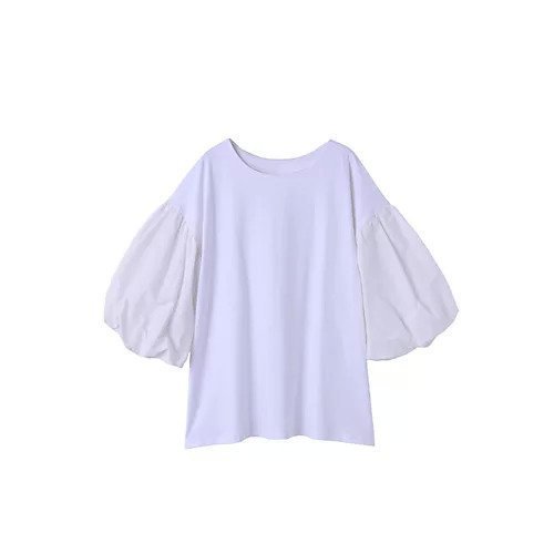 【スタイルデリ/STYLE DELI】の【BLK001】袖ボリュームカットソー インテリア・キッズ・メンズ・レディースファッション・服の通販 founy(ファニー) 　ファッション　Fashion　レディースファッション　WOMEN　トップス・カットソー　Tops/Tshirt　カットソー　Cut and Sewn　シンプル　Simple　定番　Standard　バルーン　Balloon　ベーシック　Basic　ボックス　Box　おすすめ　Recommend　ビジネス 仕事 通勤　Business　オフホワイト|ID: prp329100004451861 ipo3291000000031143110
