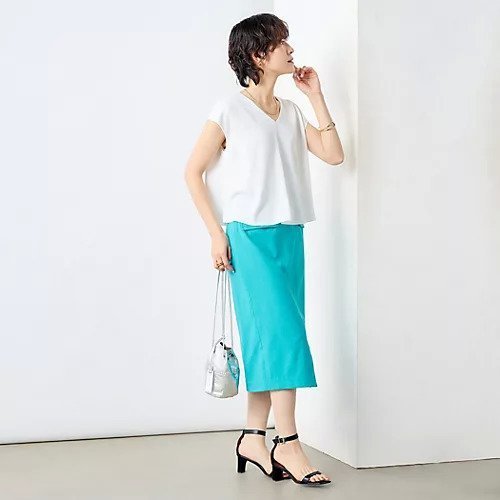 【ノーリーズソフィー/NOLLEY'S sophi】のレイヤードVネックブラウス 人気、トレンドファッション・服の通販 founy(ファニー) 　ファッション　Fashion　レディースファッション　WOMEN　トップス・カットソー　Tops/Tshirt　シャツ/ブラウス　Shirts/Blouses　Vネック　V-Neck　2025年　2025　2025春夏・S/S　Ss,Spring/Summer,2025　おすすめ　Recommend　インナー　Inner　サテン　Satin　シフォン　Chiffon　シンプル　Simple　ジャケット　Jacket　ドレープ　Drape　バランス　Balance　フロント　Front　ビジネス 仕事 通勤　Business　other-2|ID: prp329100004451863 ipo3291000000031901236