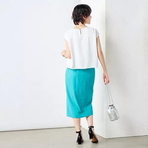 【ノーリーズソフィー/NOLLEY'S sophi】のレイヤードVネックブラウス 人気、トレンドファッション・服の通販 founy(ファニー) 　ファッション　Fashion　レディースファッション　WOMEN　トップス・カットソー　Tops/Tshirt　シャツ/ブラウス　Shirts/Blouses　Vネック　V-Neck　2025年　2025　2025春夏・S/S　Ss,Spring/Summer,2025　おすすめ　Recommend　インナー　Inner　サテン　Satin　シフォン　Chiffon　シンプル　Simple　ジャケット　Jacket　ドレープ　Drape　バランス　Balance　フロント　Front　ビジネス 仕事 通勤　Business　other-3|ID: prp329100004451863 ipo3291000000031901237