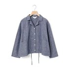 【ミディウミ/MidiUmi】のシャンブレーシャツジャケット 人気、トレンドファッション・服の通販 founy(ファニー) ファッション Fashion レディースファッション WOMEN アウター Coat Outerwear ジャケット Jackets シャンブレー Chambray セットアップ Set Up ダンガリー Dungarees フロント Front ポケット Pocket 春 Spring thumbnail ブルーA|ID: prp329100004451866 ipo3291000000031143144