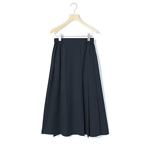 【ミディウミ/MidiUmi】のプリーツスカート インテリア・キッズ・メンズ・レディースファッション・服の通販 founy(ファニー) 　ファッション　Fashion　レディースファッション　WOMEN　スカート　Skirt　プリーツスカート　Pleated Skirts　フラット　Flat　フロント　Front　プリーツ　Pleats　ベーシック　Basic　人気　Popularity　今季　This Season　再入荷　Restock/Back In Stock/Re Arrival　ネイビー|ID: prp329100004451870 ipo3291000000031143162