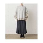 【ミディウミ/MidiUmi】のプリーツスカート 人気、トレンドファッション・服の通販 founy(ファニー) ファッション Fashion レディースファッション Fashion for Women スカート Skirts プリーツスカート / 上品フェミニンスタイル Pleated Skirts ツイード Twill, Twill Weave プリーツ Pleats, Pleated リラックス Relax, Relaxed Fit 人気 Popular, Best Seller thumbnail ダークネイビー|ID: prp329100004451870 ipo3291000000034617830