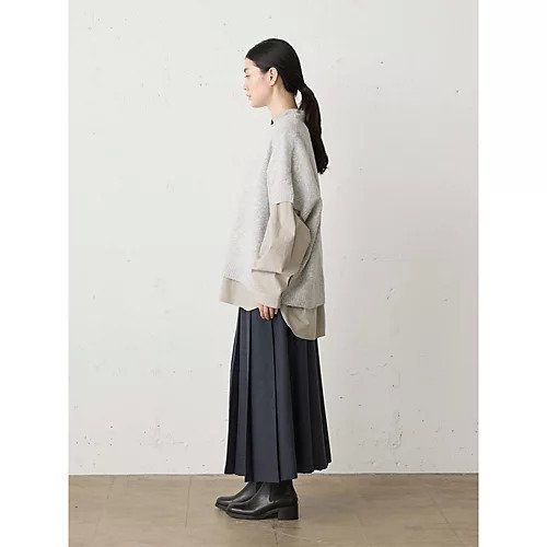 【ミディウミ/MidiUmi】のプリーツスカート 人気、トレンドファッション・服の通販 founy(ファニー) ファッション Fashion レディースファッション Fashion for Women スカート Skirts プリーツスカート / 上品フェミニンスタイル Pleated Skirts ツイード Twill, Twill Weave プリーツ Pleats, Pleated リラックス Relax, Relaxed Fit 人気 Popular, Best Seller other-3|ID: prp329100004451870 ipo3291000000034617832