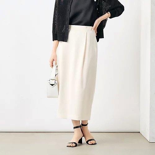 【ノーリーズ/NOLLEY'S】の《セットアップ対応》ウォッシャブル麻調タックタイトミディスカート インテリア・キッズ・メンズ・レディースファッション・服の通販 founy(ファニー) 　ファッション　Fashion　レディースファッション　Fashion for Women　セットアップ　Matching Sets　スカート・ミニ/ミディ/マキシ　Skirts / Mini, Midi & Maxi Skirts　2025年　2025　2025春夏・S/S　Spring/Summer 2025 SS25　ウォッシャブル　Machine Washable　セットアップ　Set-Up, Coordinated Outfit　人気　Popular, Best Seller　夏　Summer　定番　Standard, Basic Item　春　Spring　S/S・春夏　SS, Spring/Summer, Warm Season　キナリ|ID: prp329100004451876 ipo3291000000032025166
