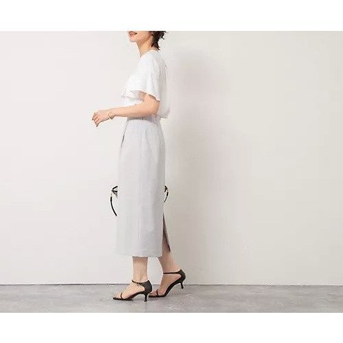 【ノーリーズ/NOLLEY'S】の《セットアップ対応》ウォッシャブル麻調タックタイトミディスカート 人気、トレンドファッション・服の通販 founy(ファニー) 　ファッション　Fashion　レディースファッション　Fashion for Women　セットアップ　Matching Sets　スカート・ミニ/ミディ/マキシ　Skirts / Mini, Midi & Maxi Skirts　2025年　2025　2025春夏・S/S　Spring/Summer 2025 SS25　ウォッシャブル　Machine Washable　セットアップ　Set-Up, Coordinated Outfit　人気　Popular, Best Seller　夏　Summer　定番　Standard, Basic Item　春　Spring　S/S・春夏　SS, Spring/Summer, Warm Season　other-3|ID: prp329100004451876 ipo3291000000032025169