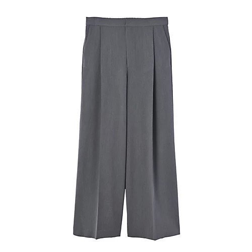【スタイルデリ/STYLE DELI】の【BLK001】タックワイドパンツ インテリア・キッズ・メンズ・レディースファッション・服の通販 founy(ファニー) https://founy.com/ ファッション Fashion レディースファッション WOMEN パンツ Pants スーツ Suit センター Center 定番 Standard バランス Balance フロント Front ポケット Pocket ミドル Middle ワイド Wide おすすめ Recommend エレガント 上品 Elegant |ID: prp329100004451877 ipo3291000000031143192
