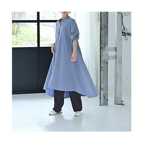 【スタイルデリ/STYLE DELI】の【BLK001】フレアシャツワンピース 人気、トレンドファッション・服の通販 founy(ファニー) ファッション Fashion レディースファッション Fashion for Women ワンピース Dresses シャツワンピース / 1枚で着映えコーデ Shirt Dresses エレガント 上品 Elegant くるぶし Ankle-Length スタンド Stand Collar, Upright Stand スリット Slit, Slit Detail フレア Flare, Flared フロント Front, Front Design 羽織 Haori, Light Jacket おすすめ Recommended / Our Picks 夏 Summer other-2|ID: prp329100004451880 ipo3291000000034921215