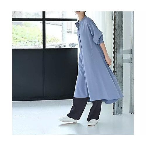 【スタイルデリ/STYLE DELI】の【BLK001】フレアシャツワンピース 人気、トレンドファッション・服の通販 founy(ファニー) ファッション Fashion レディースファッション Fashion for Women ワンピース Dresses シャツワンピース / 1枚で着映えコーデ Shirt Dresses エレガント 上品 Elegant くるぶし Ankle-Length スタンド Stand Collar, Upright Stand スリット Slit, Slit Detail フレア Flare, Flared フロント Front, Front Design 羽織 Haori, Light Jacket おすすめ Recommended / Our Picks 夏 Summer other-3|ID: prp329100004451880 ipo3291000000034921216