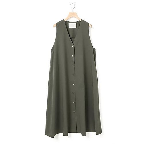 【ミディウミ/MidiUmi】のVネックロングジレワンピース インテリア・キッズ・メンズ・レディースファッション・服の通販 founy(ファニー) https://founy.com/ ファッション Fashion レディースファッション WOMEN アウター Coat Outerwear ジャケット Jacket セットアップ Set Up フレア Flare ラップ Wrap エレガント 上品 Elegant |ID: prp329100004451881 ipo3291000000031143220