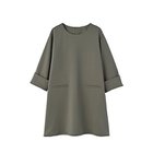 【スタイルデリ/STYLE DELI】の【BLK001】チュニックワンピース カーキ|ID: prp329100004451884 ipo3291000000031143240
