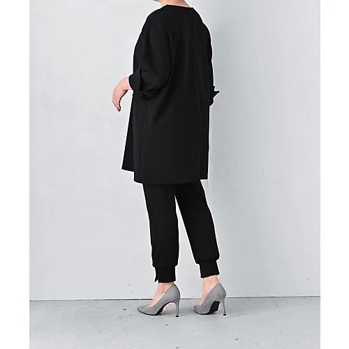 【スタイルデリ/STYLE DELI】の【BLK001】チュニックワンピース 人気、トレンドファッション・服の通販 founy(ファニー) 　ファッション　Fashion　レディースファッション　Fashion for Women　ワンピース　Dresses　チュニック　Tunic Tops & Dresses　オケージョン　Occasion Wear　カフス　Cuff Design　スリット　Slit, Slit Detail　チュニック　Tunic, Long Top　デコルテ　Décolleté, Neckline　定番　Standard, Basic Item　ポケット　Pocket, Pocket Detail　おすすめ　Recommended / Our Picks　日本製　Made In Japan　エレガント 上品　Elegant　セレモニー　Ceremony　ビジネス 仕事 通勤　Business / Work / Commuting　other-3|ID: prp329100004451884 ipo3291000000031254407
