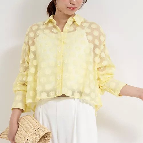 【ノーリーズソフィー/NOLLEY'S sophi】のシアーフラワージャガードショートシャツ インテリア・キッズ・メンズ・レディースファッション・服の通販 founy(ファニー) https://founy.com/ ファッション Fashion レディースファッション WOMEN トップス・カットソー Tops/Tshirt シャツ/ブラウス Shirts/Blouses 2025年 2025 2025春夏・S/S Ss,Spring/Summer,2025 おすすめ Recommend ショート Short フラワー Flower ボトム Bottom モチーフ Motif 夏 Summer 羽織 Haori |ID: prp329100004452924 ipo3291000000031712156