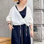 【リエミラー/Rie Miller】のプリーツカラー2WAYブラウス 人気、トレンドファッション・服の通販 founy(ファニー) ファッション Fashion レディースファッション Fashion for Women トップス・カットソー Cut & Sew Tops シャツ・ブラウス・オフィスカジュアル Elegant Blouses & Button-Ups 2025年 2025 2025春夏・S/S Spring/Summer 2025 SS25 バルーン Balloon, Balloon Silhouette プリーツ Pleats, Pleated 秋 Autumn thumbnail オフホワイト|ID: prp329100004452927 ipo3291000000034144849