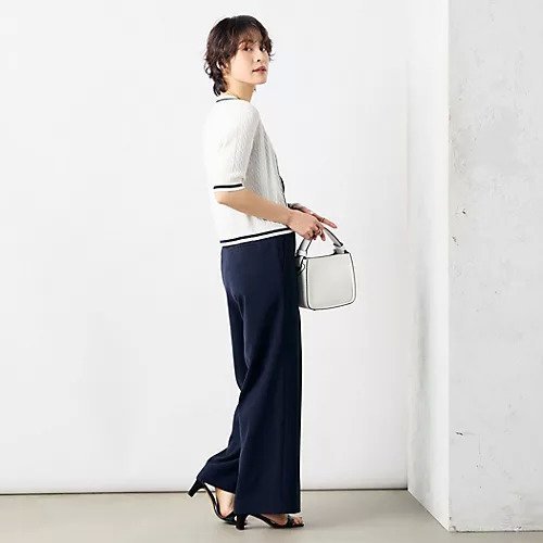 【ノーリーズ/NOLLEY'S】の配色ケーブル半袖カーディガン 人気、トレンドファッション・服の通販 founy(ファニー) 　ファッション　Fashion　レディースファッション　Ladies' Fashion Online　トップス・カットソー　Tops/Tshirt　カーディガン　Cardigans　2025年　2025　2025春夏・S/S　Ss,Spring/Summer,2025　おすすめ　Recommend　カーディガン　Cardigan　コンパクト　Compact　シルク　Silk　デニム　Denim　フェミニン　Feminine　ロング　Long　ワイド　Wide　半袖　Short Sleeve　夏　Summer　春　Spring　other-3|ID: prp329100004452953 ipo3291000000031254112