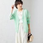 【ノーリーズ/NOLLEY'S】の《手洗い可能》メッシュ長袖Vネックカーディガン ミントグリーン|ID: prp329100004452956 ipo3291000000031156056