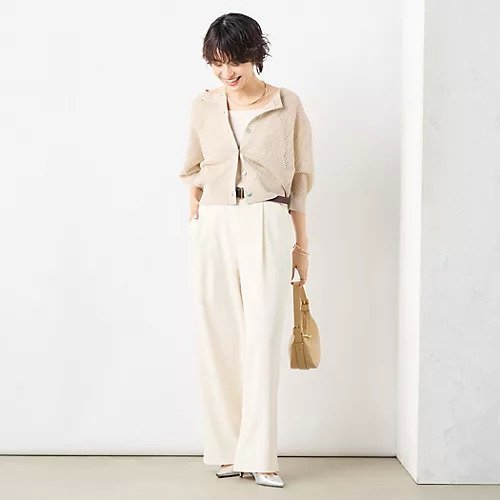 【ノーリーズ/NOLLEY'S】の《手洗い可能》スパンコールメッシュ5分袖カーディガン 人気、トレンドファッション・服の通販 founy(ファニー) 　ファッション　Fashion　レディースファッション　Fashion for Women　トップス・カットソー　Cut & Sew Tops　カーディガン・羽織り　Layered Style Cardigans　2025年　2025　2025春夏・S/S　Spring/Summer 2025 SS25　カーディガン　Cardigan, Knitwear　シンプル　Simple, Minimal　スパンコール　Sequins, Sequin Embellishment　メッシュ　Mesh, Net Fabric　エレガント 上品　Elegant　other-3|ID: prp329100004452960 ipo3291000000031254132