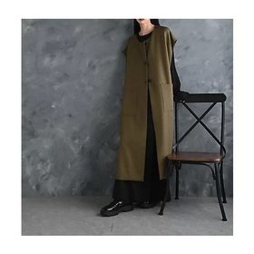 【スタイルデリ/STYLE DELI】の【BLK001】シングルロングベスト 人気、トレンドファッション・服の通販 founy(ファニー) ファッション Fashion レディースファッション Fashion for Women アウター Coat / Outerwear Collection トップス・カットソー Cut & Sew Tops ベスト&ジレ / 重ね着スタイル Vests & Gilets イエロー Yellow インナー Innerwear 定番 Standard, Basic Item ベスト Vest, Waistcoat ポケット Pocket, Pocket Detail 羽織 Haori, Light Jacket ロング Long, Long-Length ワイド Wide, Wide Fit おすすめ Recommended / Our Picks 夏 Summer エレガント 上品 Elegant |ID:prp329100004452964