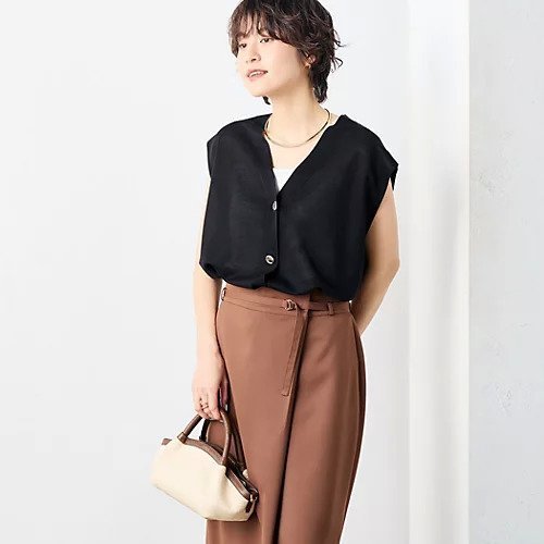 【ノーリーズ/NOLLEY'S】の《手洗い可能》ドライタッチ肩タックベスト インテリア・キッズ・メンズ・レディースファッション・服の通販 founy(ファニー) https://founy.com/ ファッション Fashion レディースファッション Fashion for Women アウター Coat / Outerwear Collection トップス・カットソー Cut & Sew Tops ベスト&ジレ / 重ね着スタイル Vests & Gilets 2025年 2025 2025春夏・S/S Spring/Summer 2025 SS25 おすすめ Recommended / Our Picks シアー Sheer, See-Through ベスト Vest, Waistcoat ミラノリブ Milano Rib, Milano Stitch 夏 Summer ビジネス 仕事 通勤 Business / Work / Commuting |ID: prp329100004452965 ipo3291000000031156091