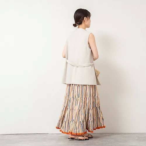 【ノーリーズソフィー/NOLLEY'S sophi】のウォッシャブルドライライトジレ 人気、トレンドファッション・服の通販 founy(ファニー) 　ファッション　Fashion　レディースファッション　Fashion for Women　アウター　Coat / Outerwear Collection　トップス・カットソー　Cut & Sew Tops　ベスト&ジレ / 重ね着スタイル　Vests & Gilets　2025年　2025　2025春夏・S/S　Spring/Summer 2025 SS25　メッシュ　Mesh, Net Fabric　夏　Summer　ビジネス 仕事 通勤　Business / Work / Commuting　other-3|ID: prp329100004452966 ipo3291000000033356362