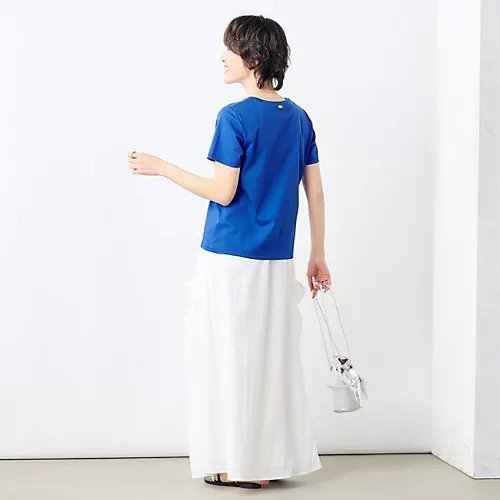 【ノーリーズ/NOLLEY'S】の《セットアップ対応》リンクルタイプライターポケ付きスカート 人気、トレンドファッション・服の通販 founy(ファニー) 　ファッション　Fashion　レディースファッション　Fashion for Women　セットアップ　Matching Sets　スカート・ミニ/ミディ/マキシ　Skirts / Mini, Midi & Maxi Skirts　2025年　2025　2025春夏・S/S　Spring/Summer 2025 SS25　シンプル　Simple, Minimal　セットアップ　Set-Up, Coordinated Outfit　タイプライター　Typewriter Fabric, Crisp Cotton　ポケット　Pocket, Pocket Detail　ロング　Long, Long-Length　ワッシャー　Washer, Crinkled Finish　エレガント 上品　Elegant　other-3|ID: prp329100004452968 ipo3291000000031254158