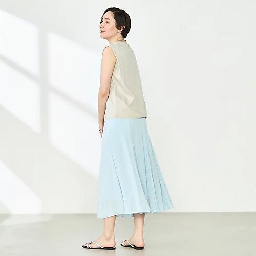【ノーリーズ/NOLLEY'S】のウォッシャブル割繊フレアスカート 人気、トレンドファッション・服の通販 founy(ファニー) 　ファッション　Fashion　レディースファッション　Fashion for Women　スカート　Skirts　Aライン・フレアスカート　A-Line & Flared Skirts　2025年　2025　2025春夏・S/S　Spring/Summer 2025 SS25　ウォッシャブル　Machine Washable　フレア　Flare, Flared　切替　Switching, Contrast Panel　other-3|ID: prp329100004452974 ipo3291000000031254183