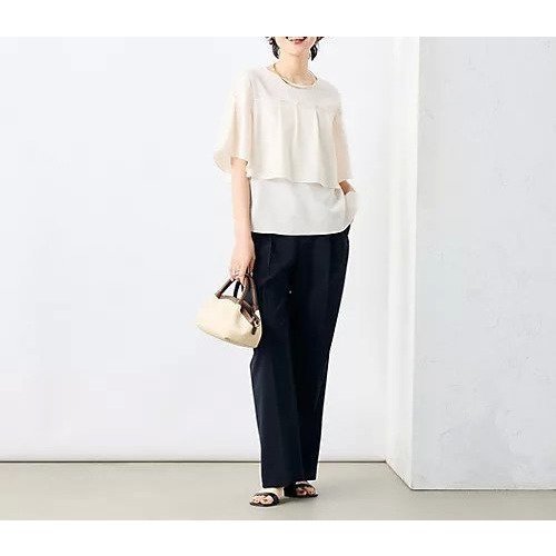 【ノーリーズ/NOLLEY'S】の《セットアップ対応》ウォッシャブルドライトロピカルセミワイド美脚パンツ 人気、トレンドファッション・服の通販 founy(ファニー) 　ファッション　Fashion　レディースファッション　Fashion for Women　セットアップ　Matching Sets　レディースパンツ・ボトムス　Pants & Trousers / Bottoms　2025年　2025　2025春夏・S/S　Spring/Summer 2025 SS25　おすすめ　Recommended / Our Picks　ジャケット　Jacket, Outerwear　スニーカー　Sneakers, Trainers　セットアップ　Set-Up, Coordinated Outfit　ダブル　Double, Double-Breasted　ワイド　Wide, Wide Fit　other-2|ID: prp329100004452980 ipo3291000000031254200