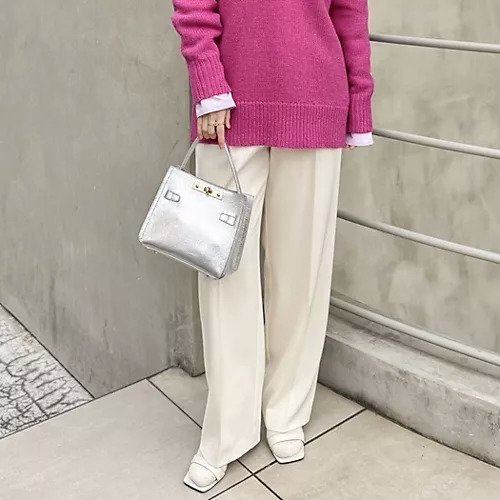 【ノーリーズソフィー/NOLLEY'S sophi】のウォッシャブル強撚ツイルワイドパンツ 人気、トレンドファッション・服の通販 founy(ファニー) 　ファッション　Fashion　レディースファッション　Fashion for Women　パンツ　Pants & Trousers　2025年　2025　2025-2026秋冬・A/W　Autumn/Winter 2025–26 AW25–26　ウォッシャブル　Machine Washable　ストレート　Straight, Straight Cut　センター　Center, Center Line　ツイル　Twist, Twisted Detail　ベーシック　Basic, Essential　ルーズ　Loose, Oversized　ワイド　Wide, Wide Fit　エレガント 上品　Elegant　定番　Standard, Basic Item　 other-1|ID: prp329100004452982 ipo3291000000034778234