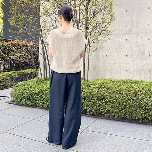 【ノーリーズ/NOLLEY'S】の【WEB STAFF恵 別注カラーあり】《セットアップ対応》リネンセミワイドパンツ 人気、トレンドファッション・服の通販 founy(ファニー) 　ファッション　Fashion　レディースファッション　WOMEN　セットアップ　Setup　パンツ　Pants　セットアップ　Set Up　フリル　Frills　別注　Special Order　リネン　Linen　ワイド　Wide　おすすめ　Recommend　夏　Summer　2025年　2025　2025春夏・S/S　Ss,Spring/Summer,2025　other-3|ID: prp329100004452983 ipo3291000000032165127