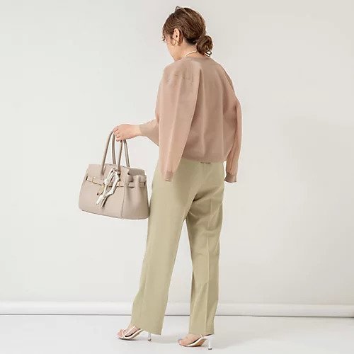 【ノーリーズ/NOLLEY'S】の【PR林 別注カラーあり】ウォッシャブルツイルストレッチ愛されワイドパンツ 人気、トレンドファッション・服の通販 founy(ファニー) 　ファッション　Fashion　レディースファッション　Fashion for Women　パンツ　Pants & Trousers　2025年　2025　2025春夏・S/S　Spring/Summer 2025 SS25　おすすめ　Recommended / Our Picks　ウォッシャブル　Machine Washable　ギャザー　Gathered, Ruffled　ワイド　Wide, Wide Fit　別注　Limited Edition, Custom Order　夏　Summer　ビジネス 仕事 通勤　Business / Work / Commuting　other-3|ID: prp329100004452984 ipo3291000000031254218